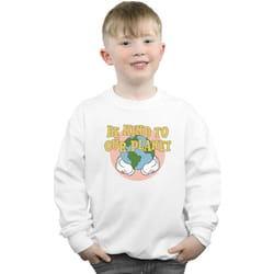 Disney - Sweat BE KIND TO OUR PLANET - Garçon (Blanc)