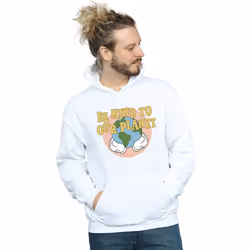 Disney - Sweat à capuche BE KIND TO OUR PLANET - Homme (Blanc)