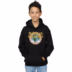 Disney - Sweat à capuche BE KIND TO OUR PLANET - Garçon (Noir)