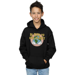Disney - Sweat à capuche BE KIND TO OUR PLANET - Garçon (Noir)