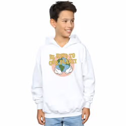 Disney - Sweat à capuche BE KIND TO OUR PLANET - Garçon (Blanc)