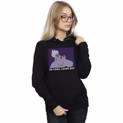 Disney - Sweat à capuche THE LITTLE MERMAID LOVER BOY - Femme (Noir)