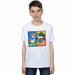 Disney - T-shirt CLOTHES SWAP - Garçon (Blanc)