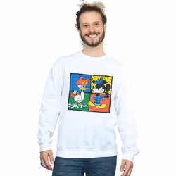 Disney - Sweat CLOTHES SWAP - Homme (Blanc)