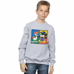 Disney - Sweat CLOTHES SWAP - Garçon (Gris chiné)