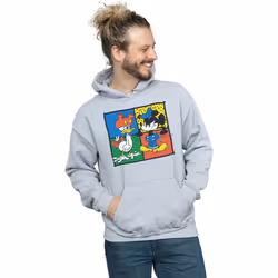 Disney - Sweat à capuche CLOTHES SWAP - Homme (Gris chiné)