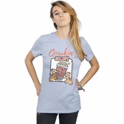 Disney - T-shirt CHIP N DALE CRACKIN ME UP - Femme (Gris chiné)