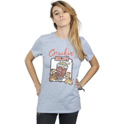 Disney - T-shirt CHIP N DALE CRACKIN ME UP - Femme (Gris chiné)