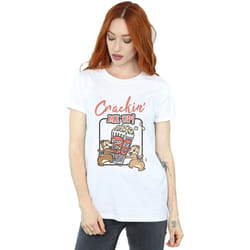 Disney - T-shirt CHIP N DALE CRACKIN ME UP - Femme (Blanc)