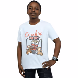 Disney - T-shirt CHIP N DALE CRACKIN ME UP - Garçon (Blanc)