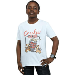 Disney - T-shirt CHIP N DALE CRACKIN ME UP - Garçon (Blanc)