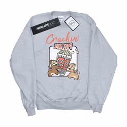 Disney - Sweat CHIP N DALE CRACKIN ME UP - Homme (Gris chiné)