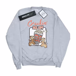 Disney - Sweat CHIP N DALE CRACKIN ME UP - Homme (Gris chiné)