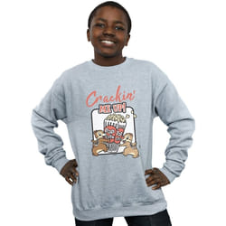 Disney - Sweat CHIP N DALE CRACKIN ME UP - Garçon (Gris chiné)