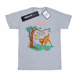 Disney - T-shirt - Fille (Gris chiné)