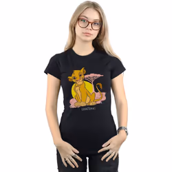 Disney - T-shirt THE LION KING - Femme (Noir)