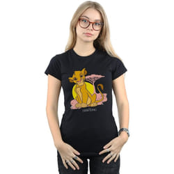 Disney - T-shirt THE LION KING - Femme (Noir)