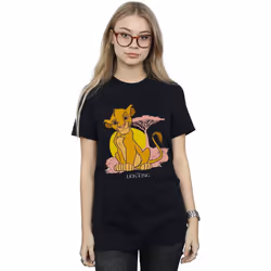 Disney - T-shirt THE LION KING - Femme (Noir)