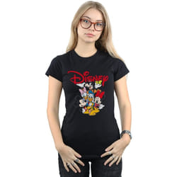 Disney - T-shirt - Femme (Noir)