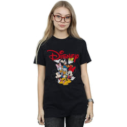 Disney - T-shirt - Femme (Noir)