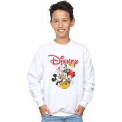 Disney - Sweat MICKEY MOUSE - Garçon (Blanc)
