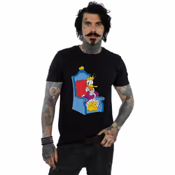 Disney - T-shirt DONALD DUCK KING DONALD - Homme (Noir)