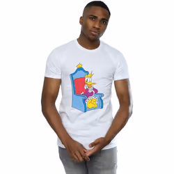 Disney - T-shirt DONALD DUCK KING DONALD - Homme (Blanc)