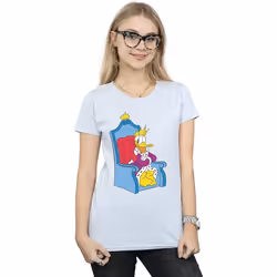 Disney - T-shirt DONALD DUCK KING DONALD - Femme (Gris chiné)