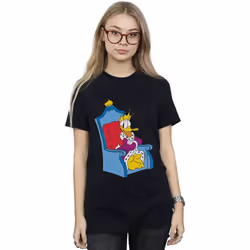 Disney - T-shirt DONALD DUCK KING DONALD - Femme (Noir)