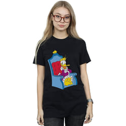 Disney - T-shirt DONALD DUCK KING DONALD - Femme (Noir)