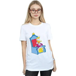 Disney - T-shirt DONALD DUCK KING DONALD - Femme (Blanc)