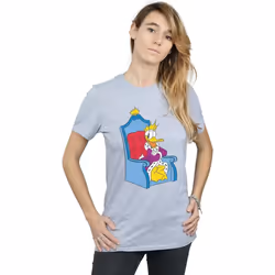 Disney - T-shirt DONALD DUCK KING DONALD - Femme (Gris chiné)