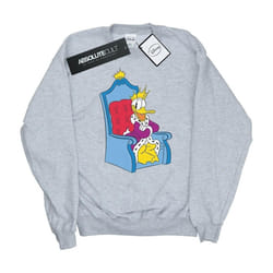 Disney - Sweat DONALD DUCK KING DONALD - Homme (Gris chiné)