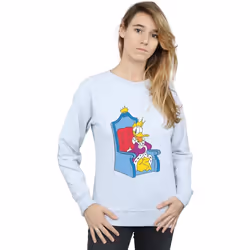 Disney - Sweat DONALD DUCK KING DONALD - Femme (Gris chiné)