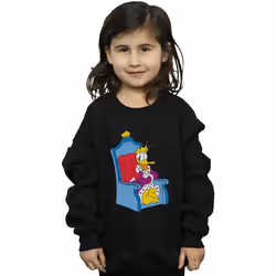 Disney - Sweat DONALD DUCK KING DONALD - Fille (Noir)