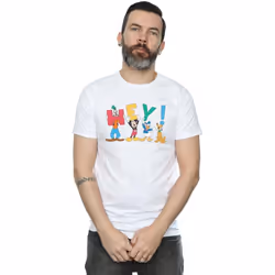 Disney - T-shirt FRIENDS HEY - Homme (Blanc)