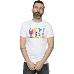 Disney - T-shirt FRIENDS HEY - Homme (Blanc)