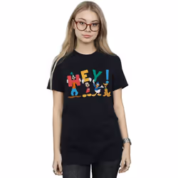 Disney - T-shirt FRIENDS HEY - Femme (Noir)
