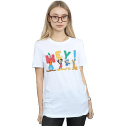 Disney - T-shirt FRIENDS HEY - Femme (Blanc)