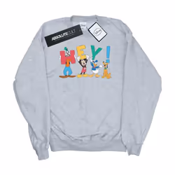 Disney - Sweat FRIENDS HEY - Homme (Gris chiné)