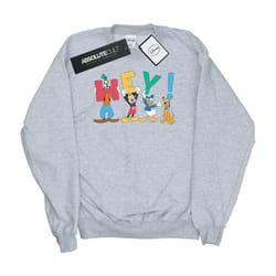 Disney - Sweat FRIENDS HEY - Homme (Gris chiné)