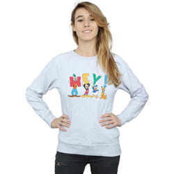 Disney - Sweat FRIENDS HEY - Femme (Gris chiné)