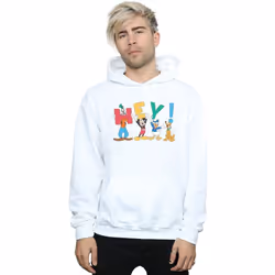 Disney - Sweat à capuche FRIENDS HEY - Homme (Blanc)