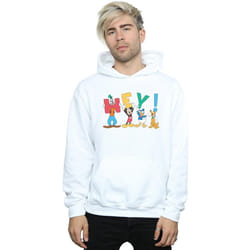 Disney - Sweat à capuche FRIENDS HEY - Homme (Blanc)