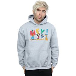 Disney - Sweat à capuche FRIENDS HEY - Homme (Gris chiné)