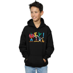 Disney - Sweat à capuche FRIENDS HEY - Garçon (Noir)