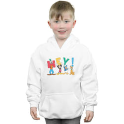 Disney - Sweat à capuche FRIENDS HEY - Garçon (Blanc)