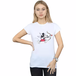 Disney - T-shirt LOVE CHERUB - Femme (Blanc)