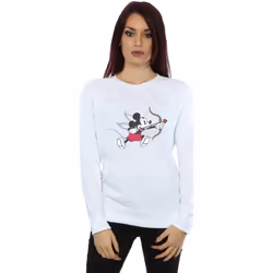 Disney - Sweat LOVE CHERUB - Femme (Blanc)