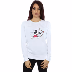 Disney - Sweat LOVE CHERUB - Femme (Blanc)